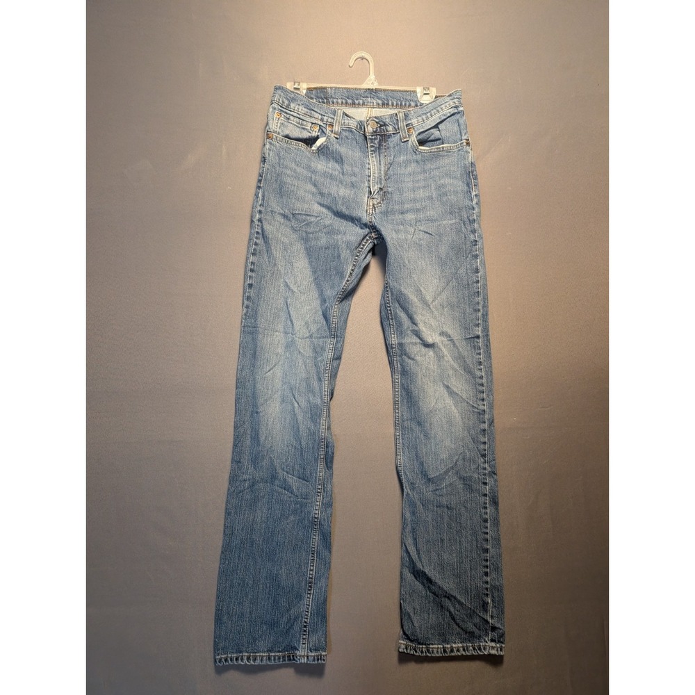 Levi's 527 Jeans Mens 32x34 Blue Denim Red Tab Streetwear Straight Leg Outdoor